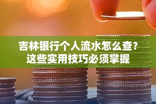 吉林银行个人流水怎么查？这些实用技巧必须掌握