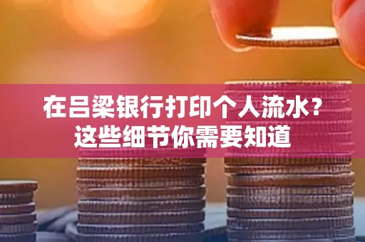 在吕梁银行打印个人流水？这些细节你需要知道